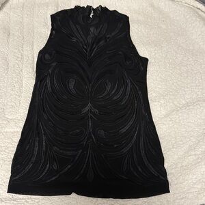 Elegant Black Sleeveless Top